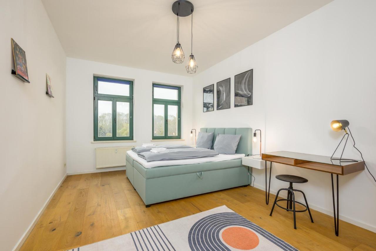 Arbio I Modern Apart Near Leipzig Stoetteritz المظهر الخارجي الصورة